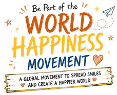 World happiness Movement whm text header