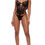 Thumbnail: Animal Instincts Sheer Mesh Bustier Lingerie Set