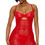 Thumbnail: Thirst Strap Strappy Lace Chemise Lingerie Set