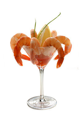 Shrimp Martini