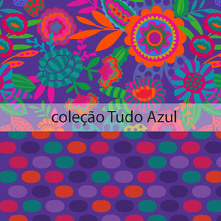 coleção tudo azul