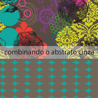 combinando o abstrato cinza