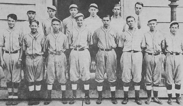 Milbank's First Legion team in 1930.jpg