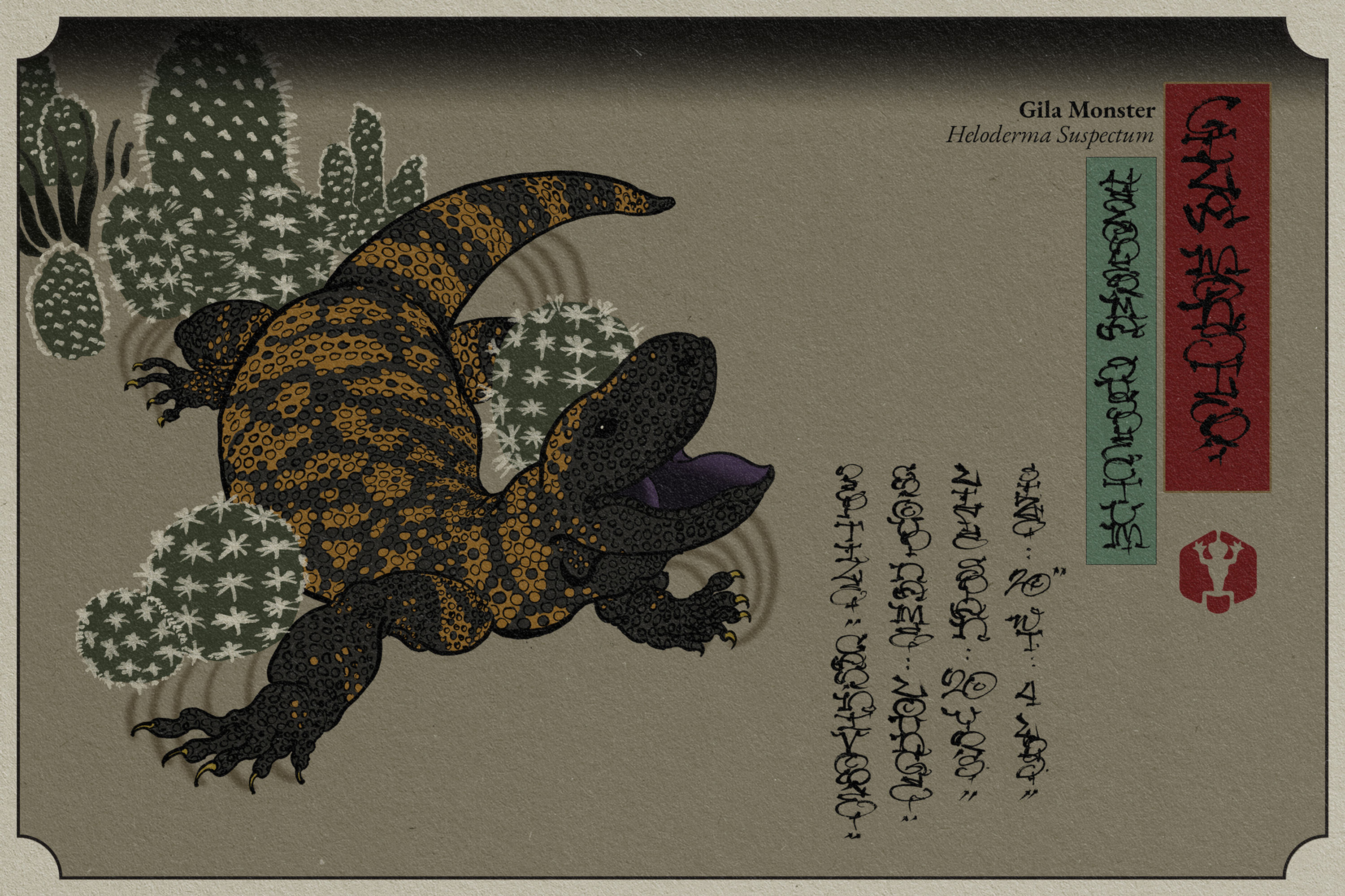 Gila Monster — Heloderma suspectum