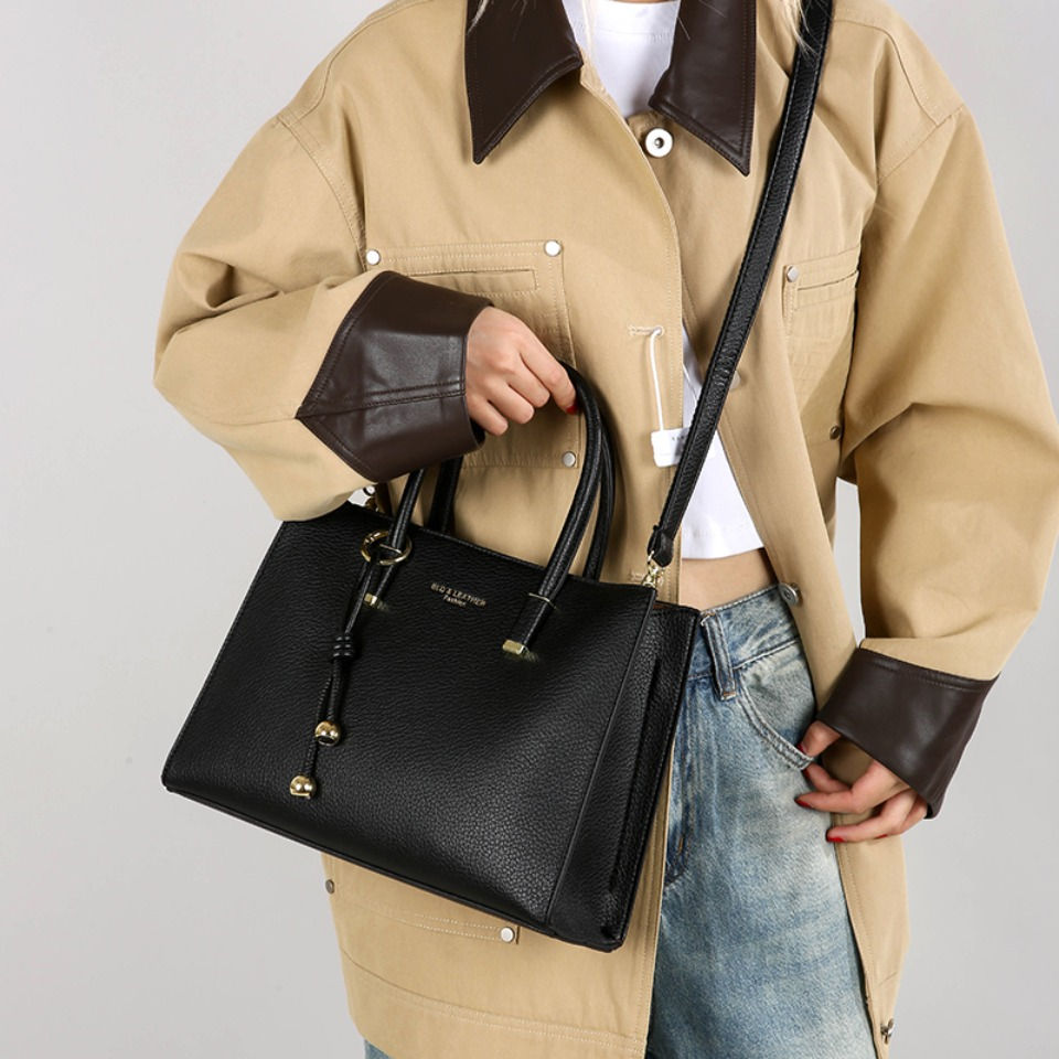 Miniatura: Genuine Brand Top Quality Leather Handbag Women's Tote Messenger Sac Designer La