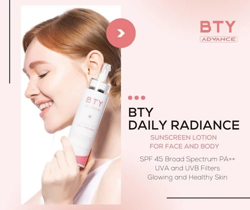 BTY Advance Daily Radiance Lotion SPF 45 (250ml) | Haus Du Le Chic