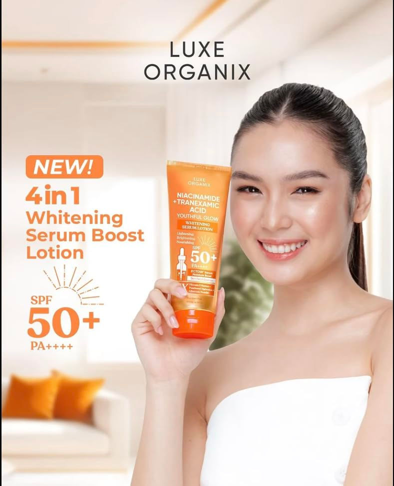 Thumbnail: Luxe Niacinamide+Tranexamic Acid Youthful Glow Serum Lotion SPF50 PA+++ (200ml)