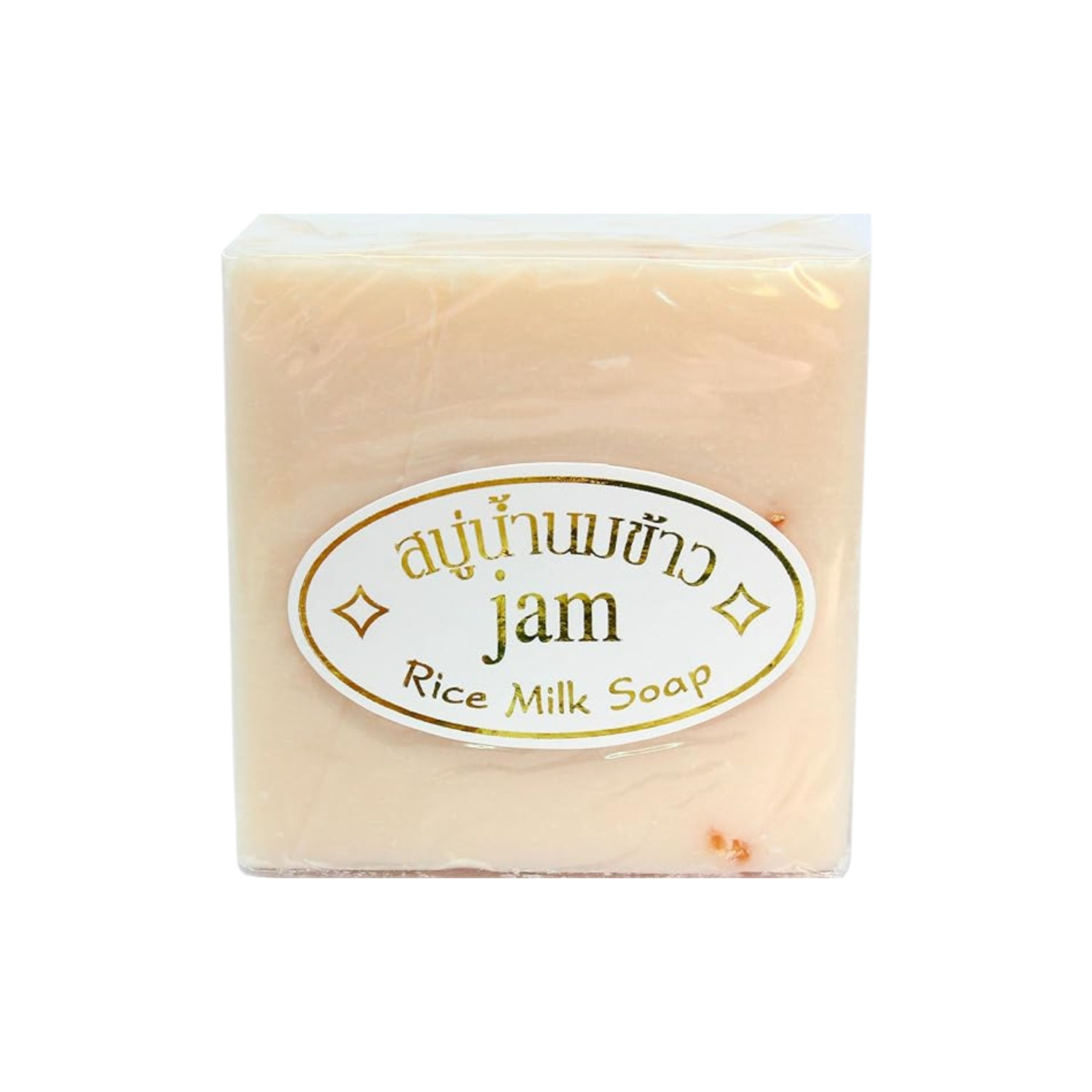 Jam Natural Handmade Rice Milk Soap bars containing Gluta and Collagen 60g