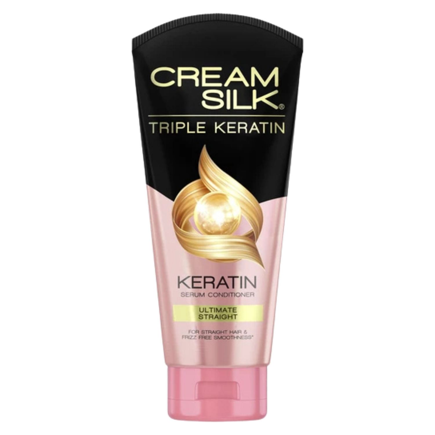 Cream Silk Triple Keratin Rescue Conditioner Ultimate Straight (170ml)