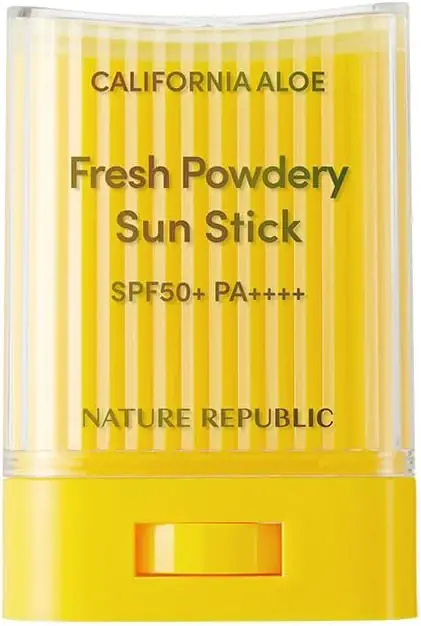 Thumbnail: Nature Republic Aloe Fresh Powdery Sunscreen UV Sun Stick SPF50+ PA+++ (24g)