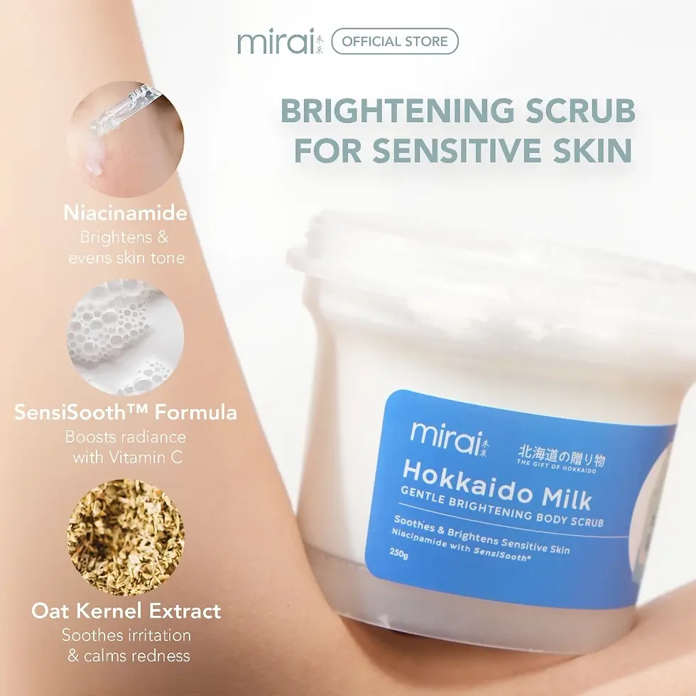 Thumbnail: Miria Hokkaido Milk Body Scrub (250g)
