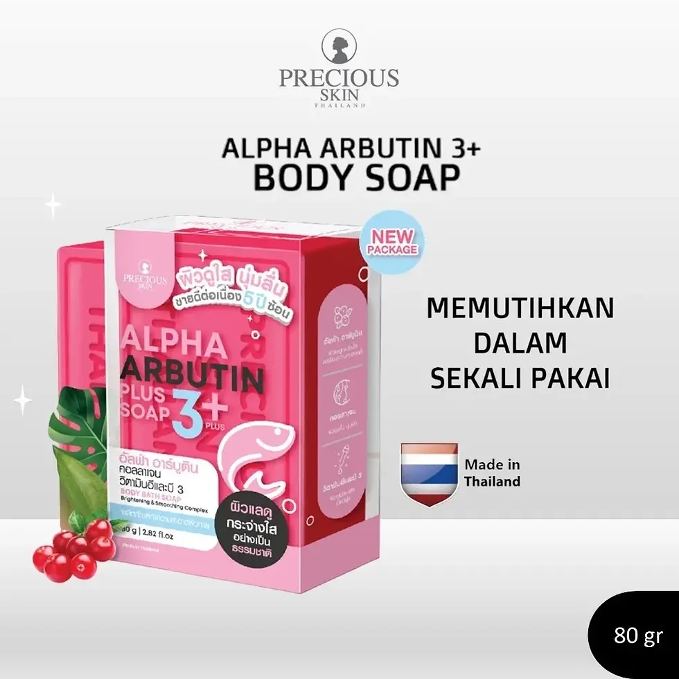 Thumbnail: Precious Skin Alpha Arbutin 3+ Plus soap Whitening Soap (80g)