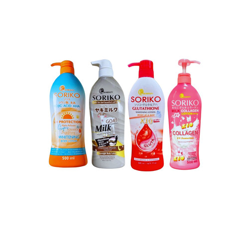 Soriko Glow Lovers Bundle (Soriko lotion only- Any variant) 3pcs Soriko Lotion | Haus Du Le Chic Soriko Glow Lovers Bundle (Soriko lotion only- Any variant) 3pcs Soriko Lotion | Haus Du Le Chic