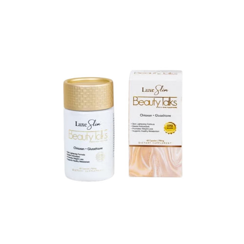 luxe skin beauty talks glutathione (60 Capsules) Volume:50mg – 10 vial lab pack (Save 10%) recovery Get your glow back