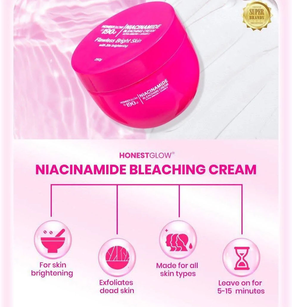 Thumbnail: HonestGlow Niacinamide Bleaching Cream Flawless Bright (250g)