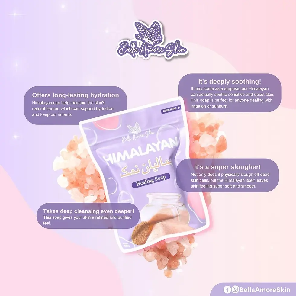 Thumbnail: Bella Amore Skin Himalayan Brightening Soap (130g)
