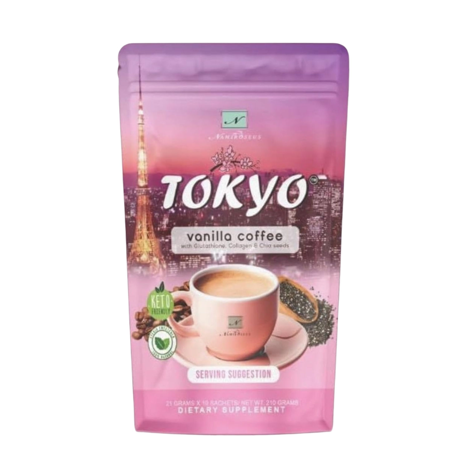 Namiroseus Tokyo Vanilla Coffee (10X 21g)