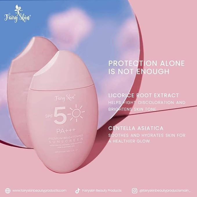Thumbnail: Fairy Skin Premium Brightening Sunscreen (50g)