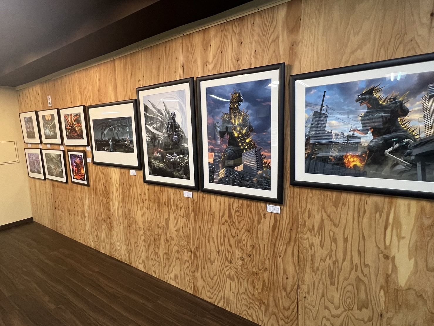 店内の展示の様子