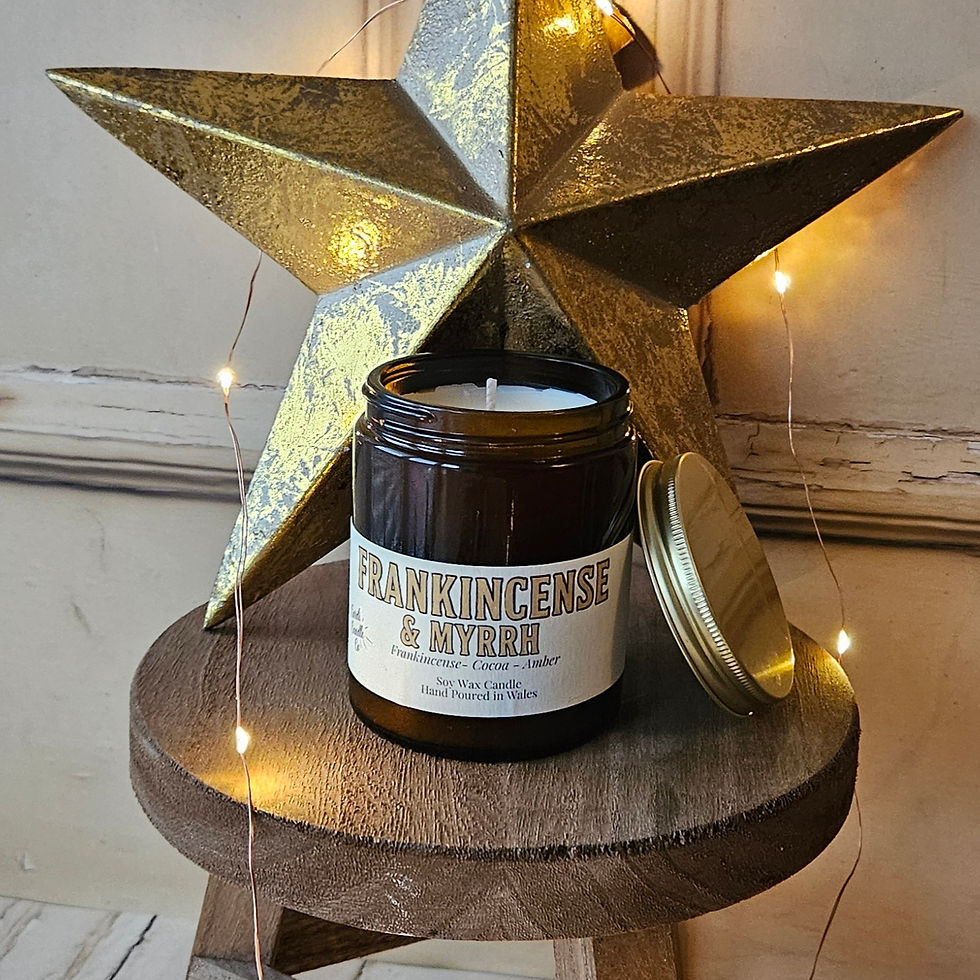 Frankincense & Myrrh Apothecary Jar Soy Candle