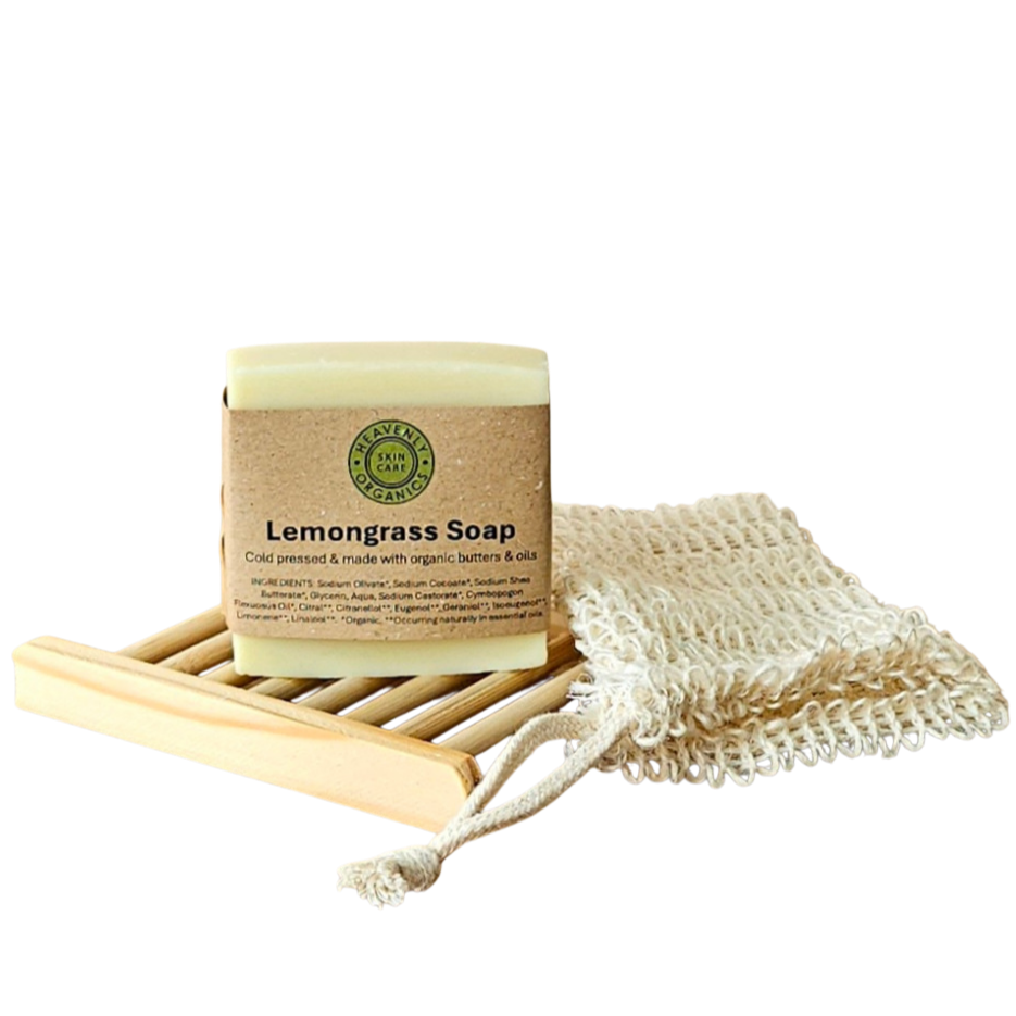 Organic Essential Oil Soap Gift Set by Heavenly Organics (3 Options)
