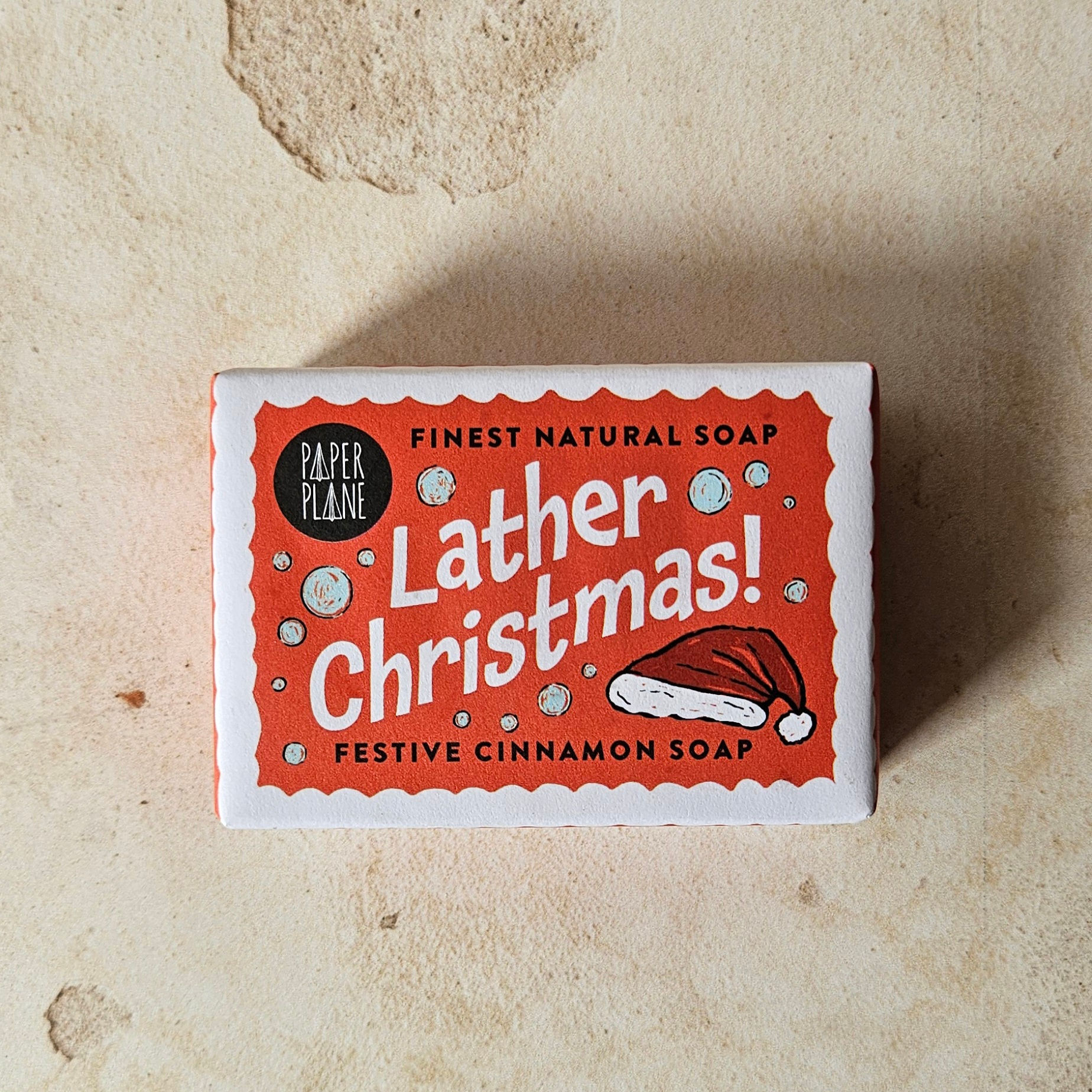 100% Natural Vegan-Friendly Soap Bar- Lather Christmas