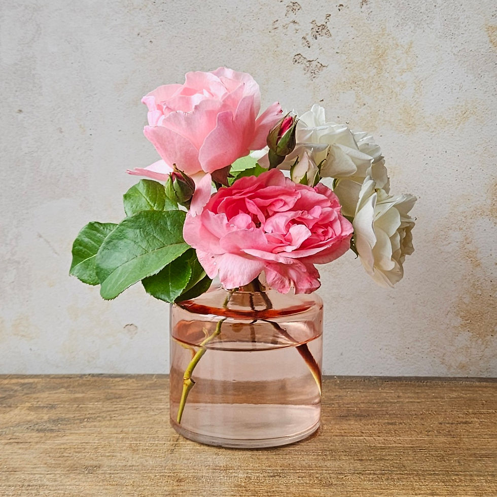 Thumbnail: Colourful Glass Bud Vase (3 Colours)