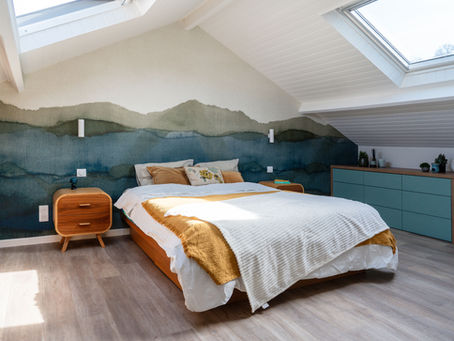 Chambre parentale sous combles