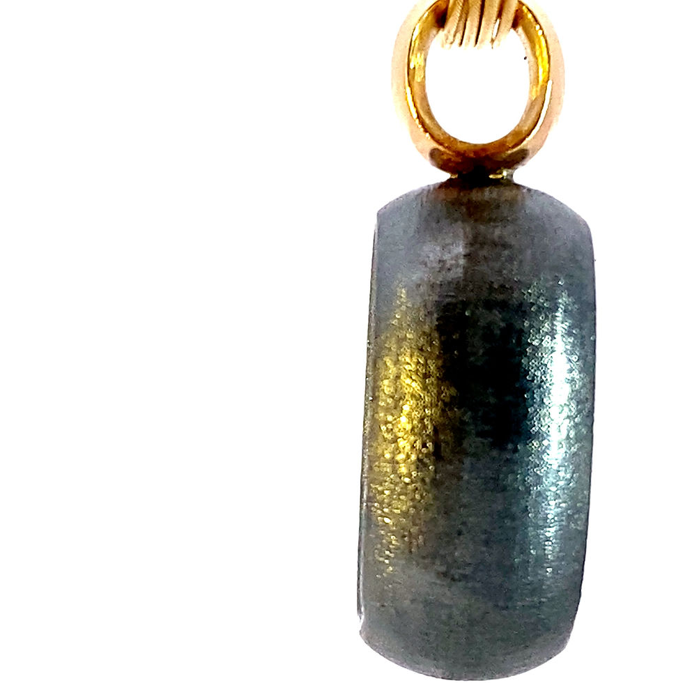 Thumbnail: Alp Sagnak 14K Gold And 925K Silver ThePortal Pendant with Diamond And Tsavorite