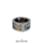 Thumbnail: Alp Sagnak 925 K Silver Fuck Me You Off Ring Diamonds