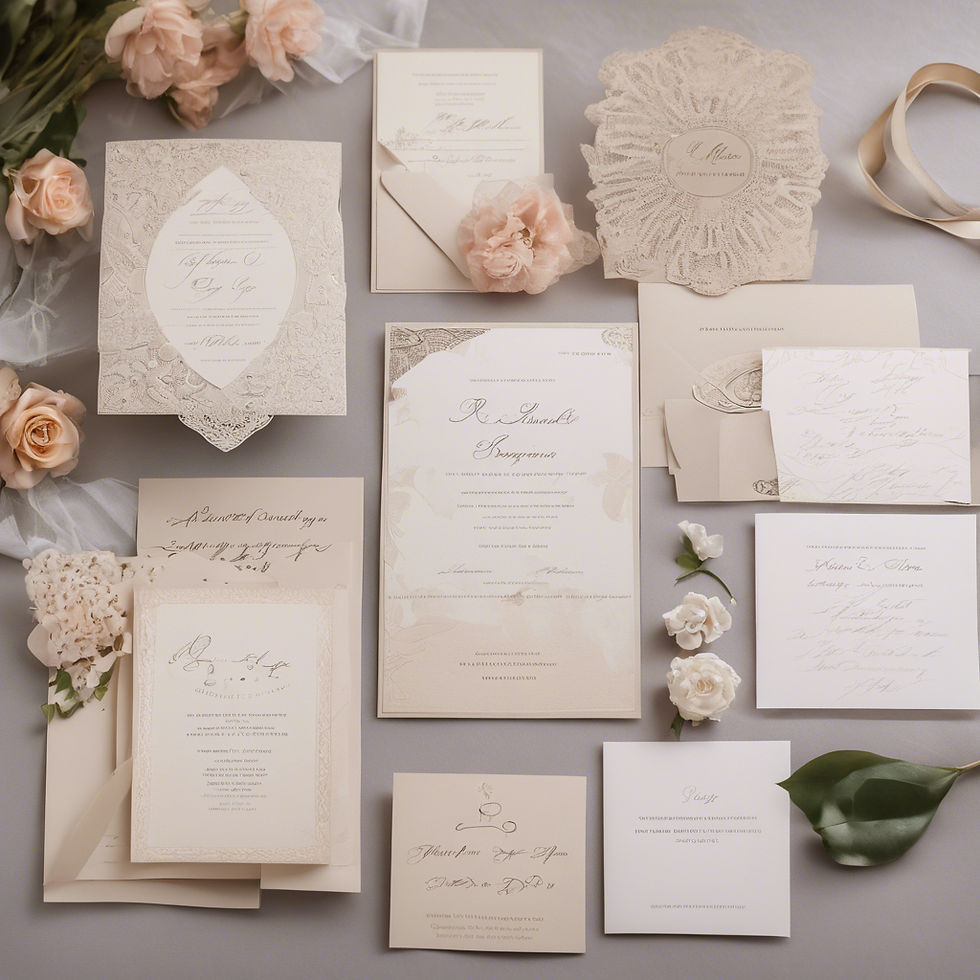 Floral Wedding Invitation