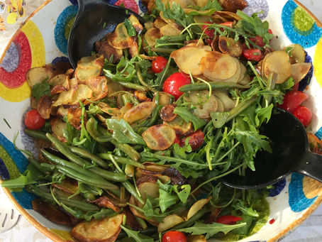 Bohnen-Kartoffelsalat