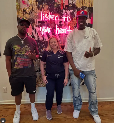 DJ Blak Boy, DJ Swamp Izzo and Dr. Carly Ducharme