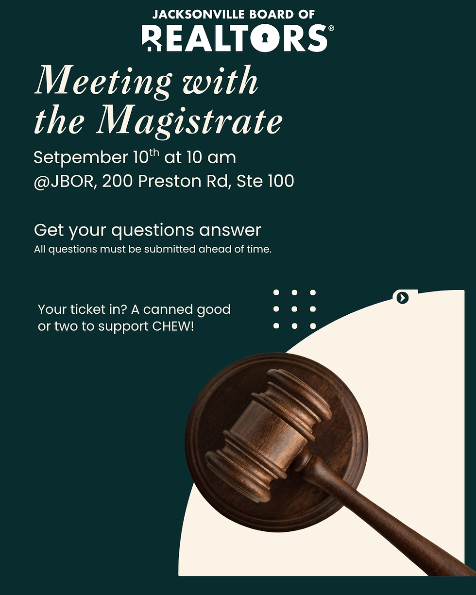 Meeting with the Magistrate