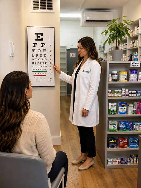 DMV Vision Test at Guardian Apothecary
