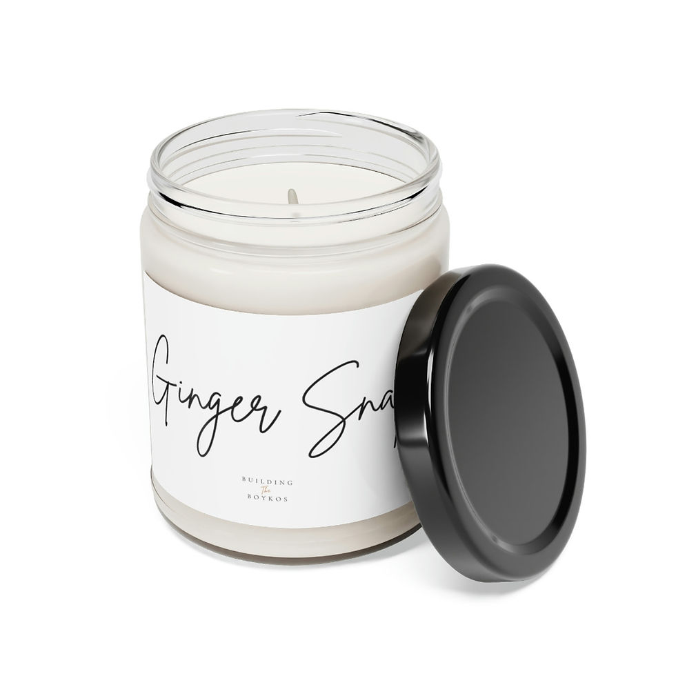 Thumbnail: Ginger Snap Scented Soy Candle, 9oz
