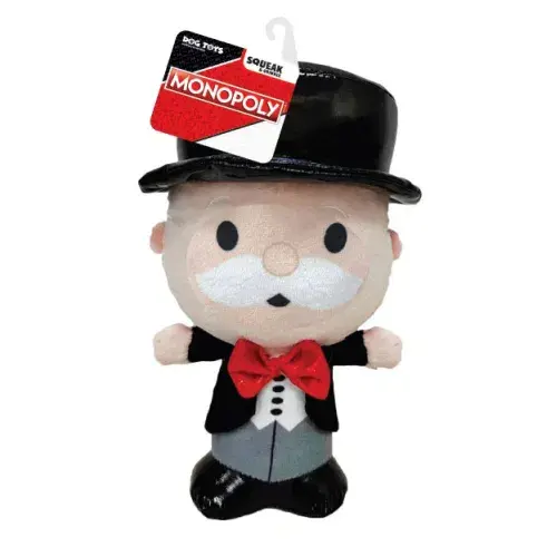 Mr Money Bags Squeak & Crinkle Plush