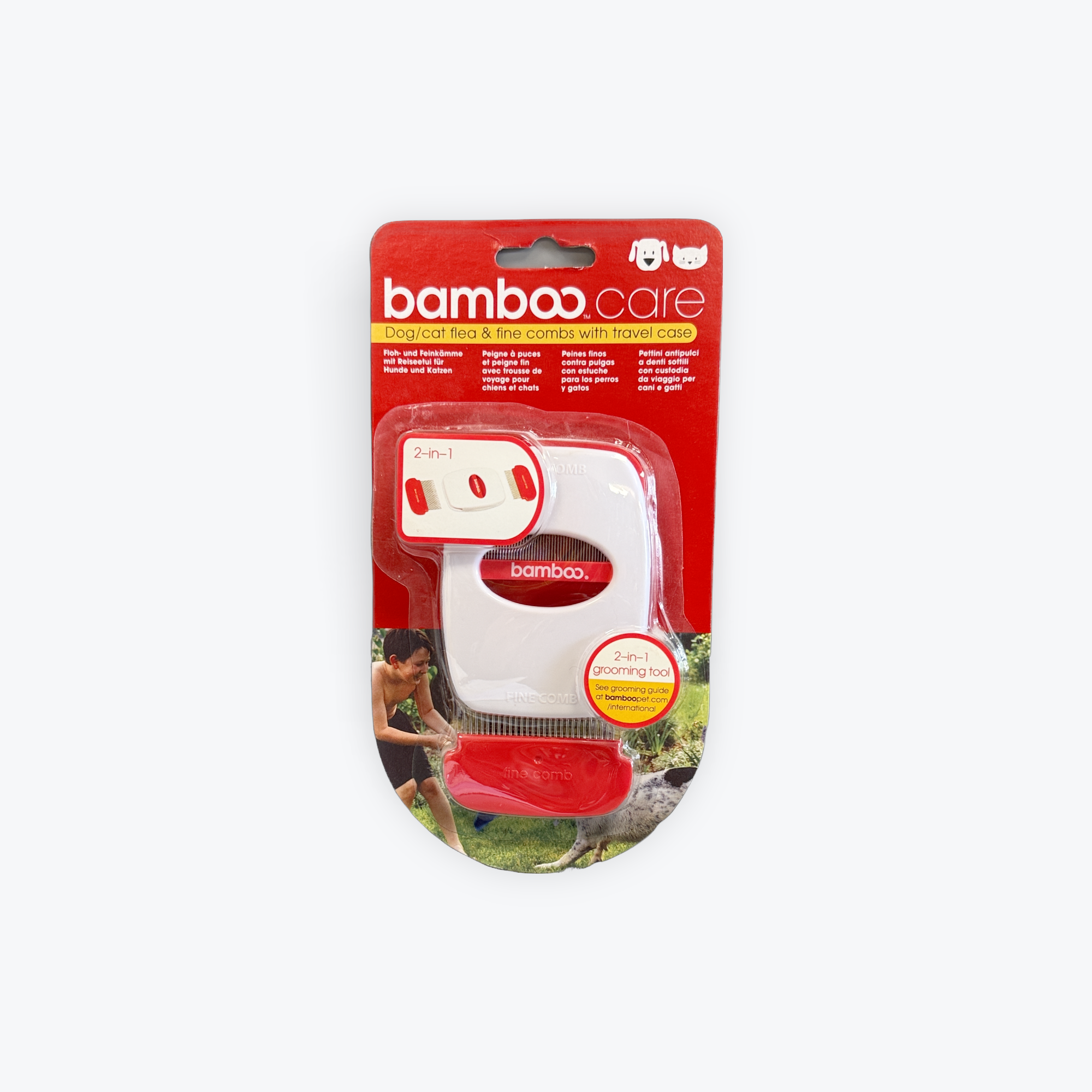Bamboo Care Fine & Flea Comb
