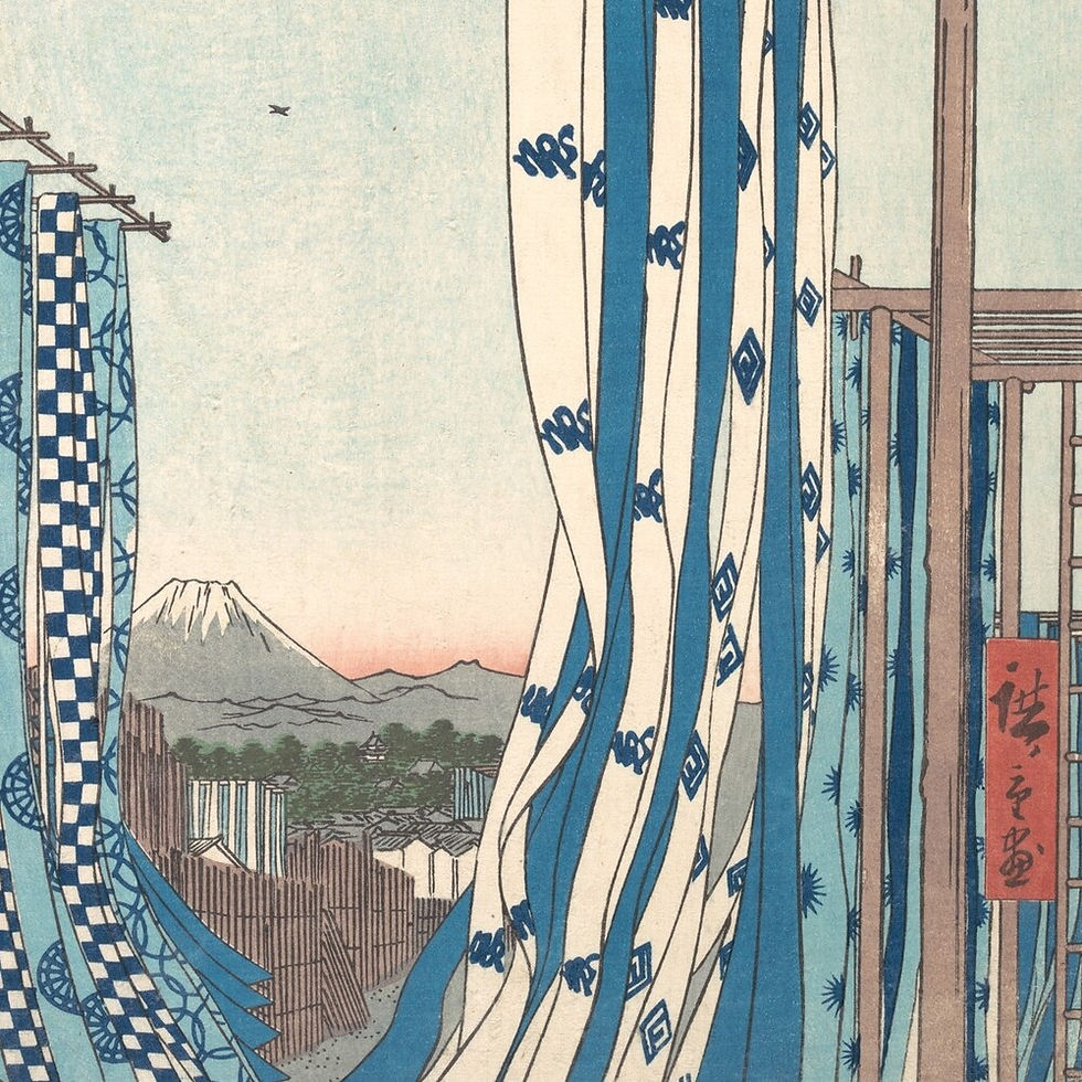 Dyeing Techniques of the Edo Period as Depicted in Ukiyo-e