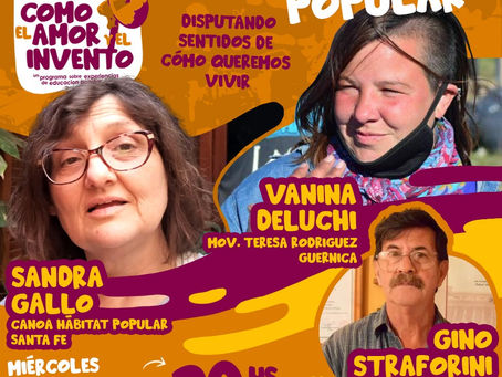 Habitat popular: Disputando los sentidos de cómo queremos vivir