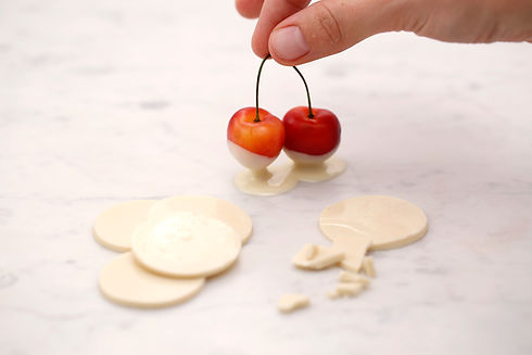 Cherries in White Chocolate