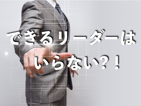 ダメリーダーのすすめ
