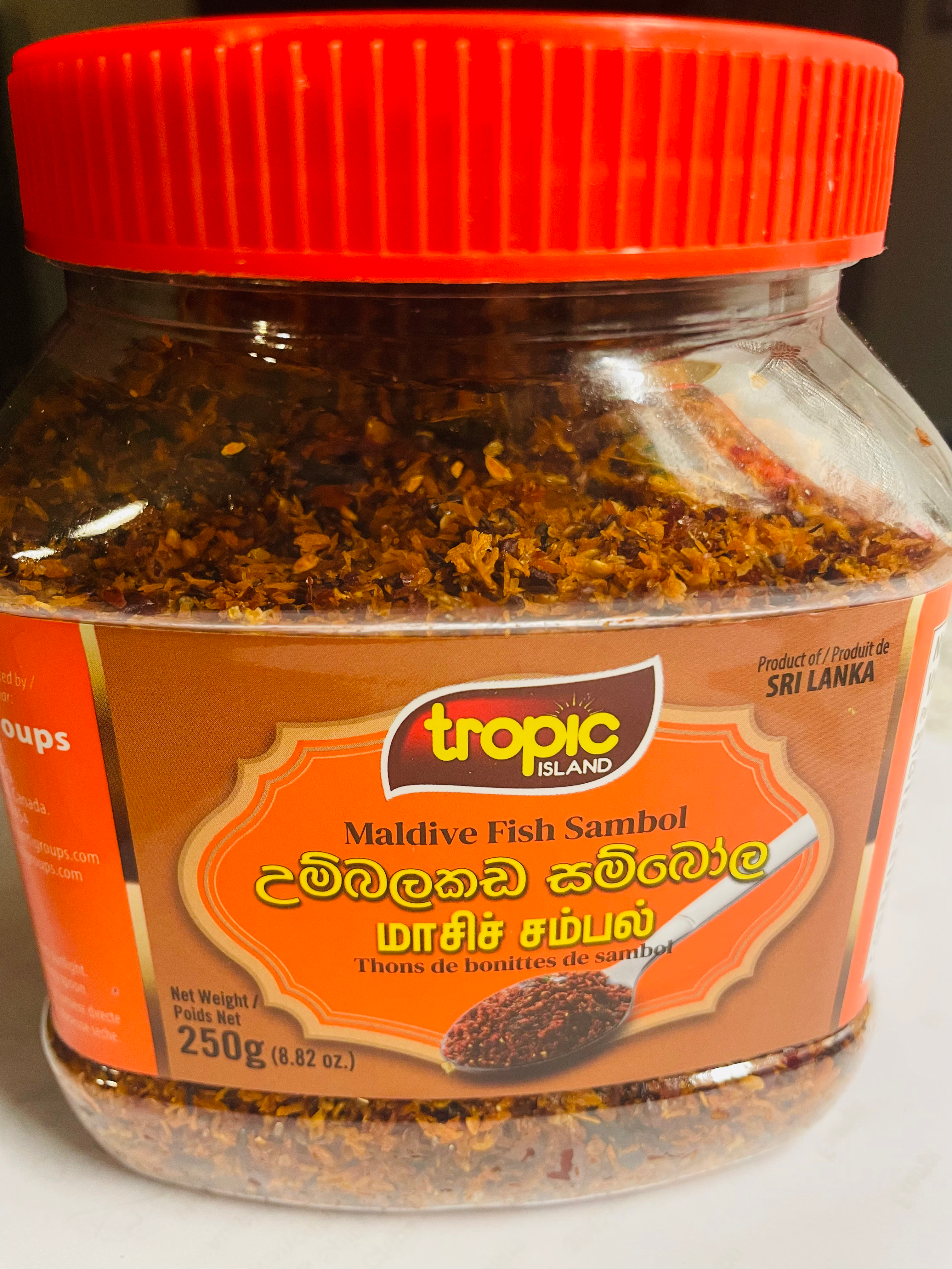 Maldive fish Sambol 250 g Tropic 