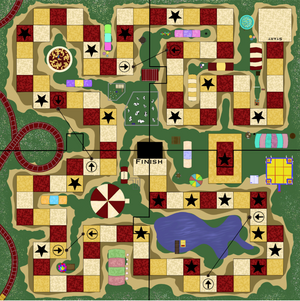 Carnival Course - Board Game Design
