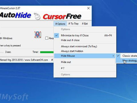 AutoHideMouseCursor Crack Registration Code For PC