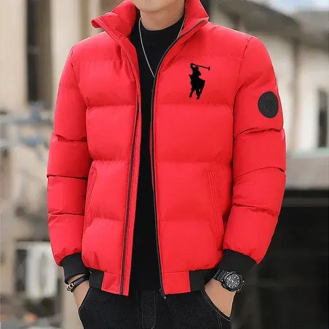 Miniatura: 2026 Model Men's Windproof Cotton Jacket, Outdoor Casual Style with Zipper, Suit