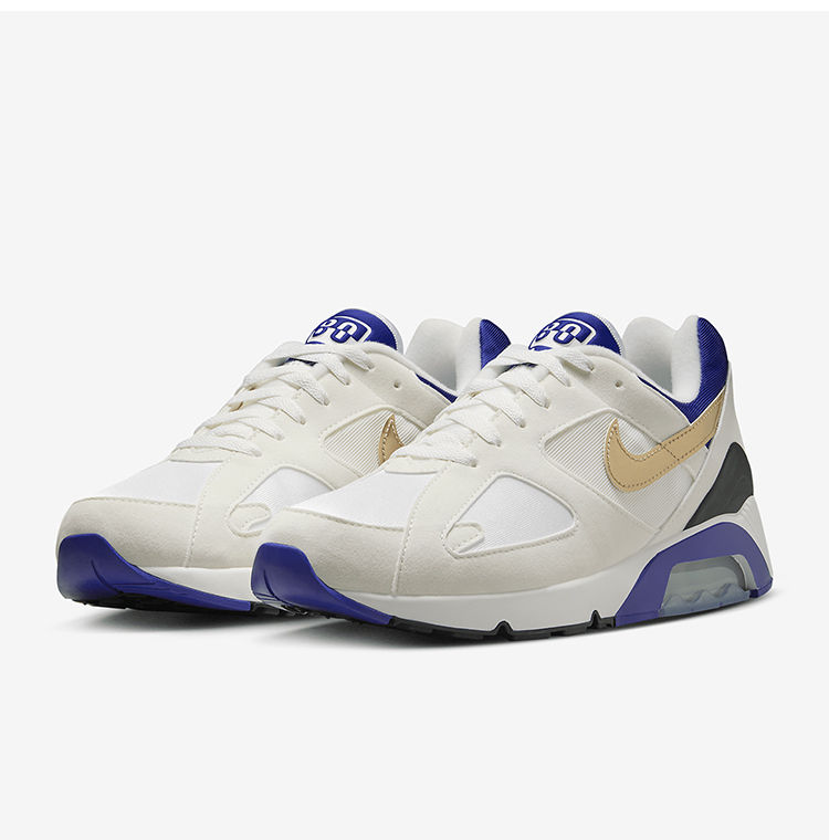 Miniatura: Nike genuine Air Max 180 men's durable and supportive running shoes FJ9259-100