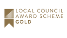 Local Council Award Logo in Gold colour