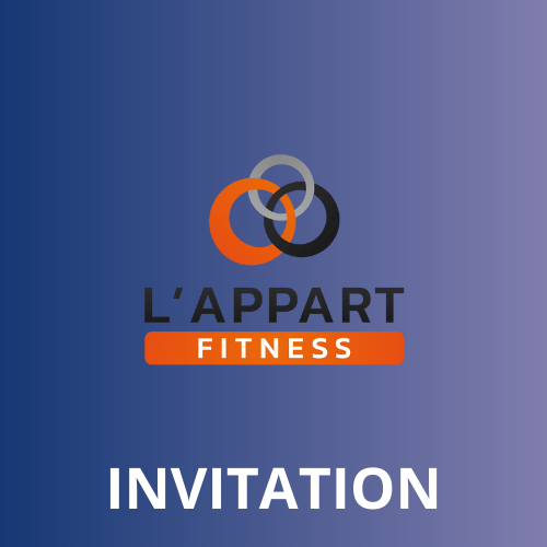INVITATION L'APPART FITNESS