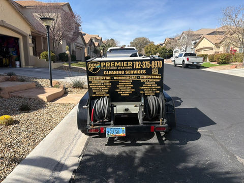 Vehicle Graphics for Pressure Washing